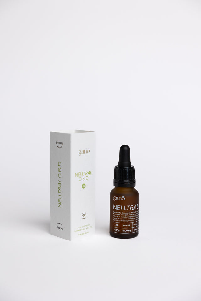 Ganō 10% CBD OIL NEUTRAL 15ML